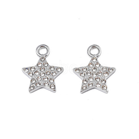 304 Stainless Steel Charms STAS-N095-144-1