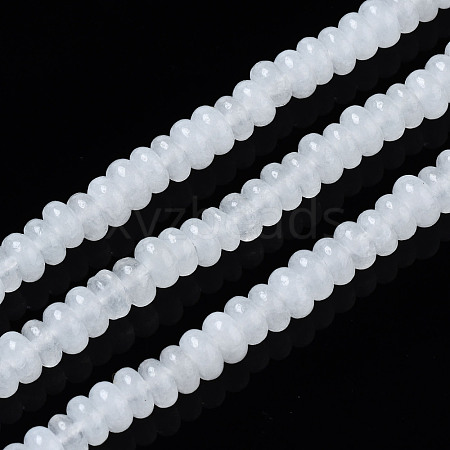 Natural White Jade Beads Strands G-S366-111-1