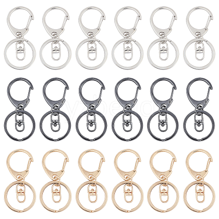 Alloy Keychain Clasp Findings KEYC-OC0001-002-1