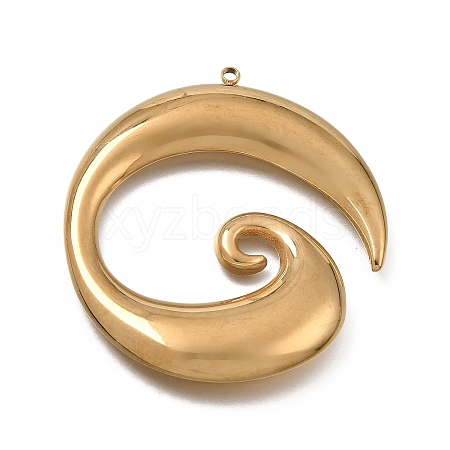 304 Stainless Steel Pendants SA-CBAD9BF-09G-1