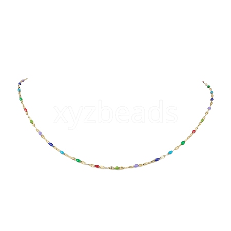 304 Stainless Steel Chain Necklaces NJEW-JN05043-1