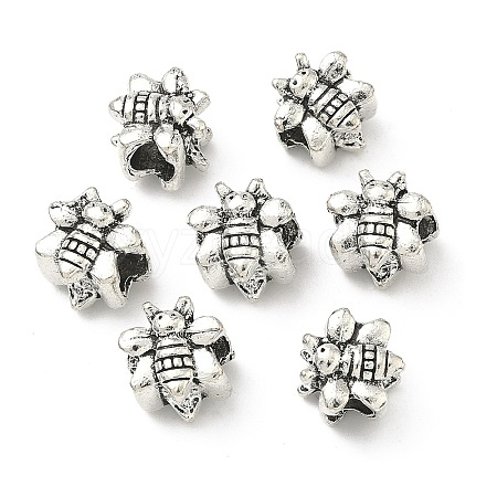 Alloy European Beads X-PALLOY-S079-078AS-1
