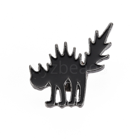 Alloy Enamel Brooches JEWB-S011-087-NR-1