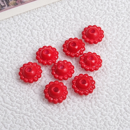 Opaque Acrylic Beads PW-WG77334-10-1