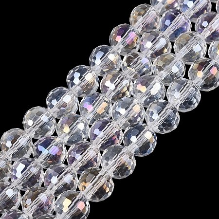 Transparent Glass Beads Strands LS-GLAA-Q107-02A-01-1