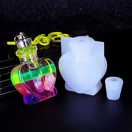 DIY Wishing Bottle Silicone Molds X-DIY-M049-01A-1