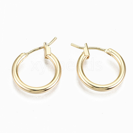 Brass Hoop Earrings X-KK-S356-150G-NF-1