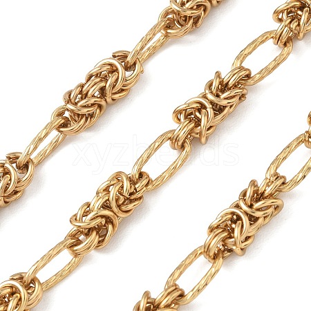 304 Stainless Steel Knot Link Chains CHS-G050-10G-1