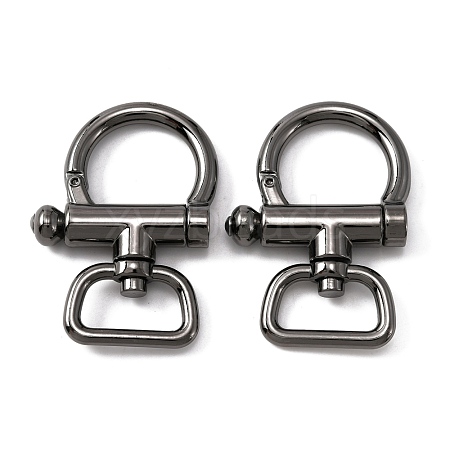 Alloy Swivel Clasps DIY-WH0304-415B-1