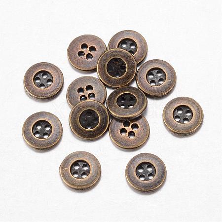 Alloy Buttons BUTT-D054-11.5mm-04-1