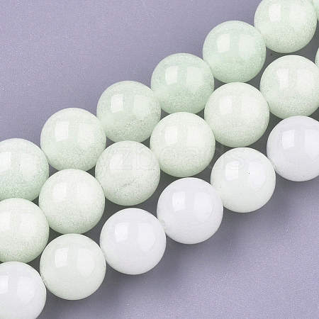 Synthetic Luminous Stone Beads Strands G-S200-08G-1