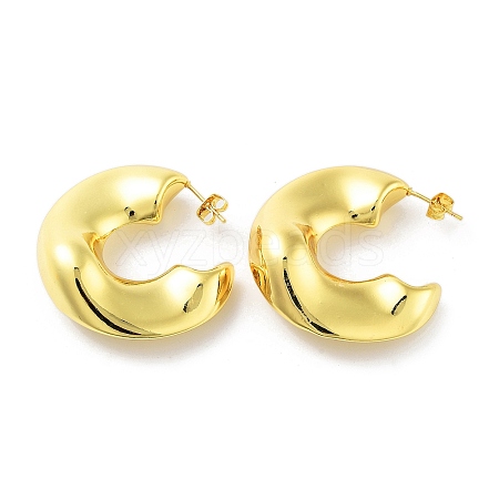 Brass Stud Earrings KK-R150-04D-1