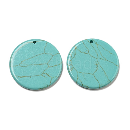 Synthetic Turquoise Pendants G-B071-01E-1