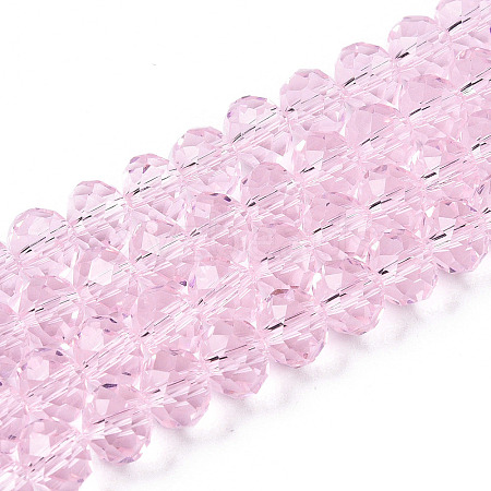Glass Beads Strands EGLA-A034-T8mm-D10-1