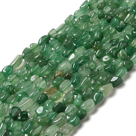 Natural Green Aventurine Beads Strands G-I351-A06-1