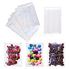 50Pcs Double Face Laser Rectangle PE Cellophane Bags ABAG-TAC0013-14B-2