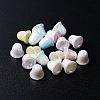 Two Tone Opaque Acrylic Beads SACR-K004-02-2