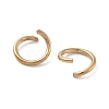 Ion Plating(IP) 304 Stainless Steel Open Jump Rings X-STAS-M081-01G-03-2
