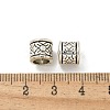 Tibetan Style Alloy European Beads TIBE-P003-18AS-2