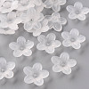 Frosted Acrylic Bead Caps MACR-S371-08A-701-1