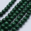 Natural Malachite Beads Strands G-F571-27AA2-20mm-1