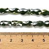Electroplate Glass Beads Strands EGLA-P066-01A-AB02-4