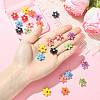 24Pcs 8 Colors Handmade Porcelain Beads PORC-FS0001-47-5