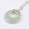 Natural Green Aventurine Keychain KEYC-P041-D19-3