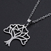 Non-Tarnish 201 Stainless Steel Pendants Necklaces NJEW-S105-JN694-45-1-1