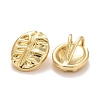 Rack Plating Real 18K Gold Plated Brass Pendants KK-E271-03G-2