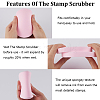 Gorgecraft 4Pcs 2 Colors Makeup Sponge MRMJ-GF0001-49-6