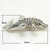 Alloy Rhinestone Links connectors ALRI-H316-03-2