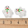 Christmas Handmade Lampwork Beads Strands LAMP-M021-02B-4