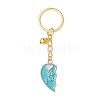 2Pcs Alloy Enamel Charm Keychains KEYC-JKC01091-4