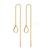 Stainless Steel Ear Thread for Women FIND-PW0024-38A-1