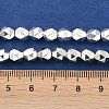 Electroplated Synthetic Non-Magnetic Hematite Beads Strands G-U003-09-4