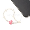 Acrylic Beads Mobile Straps HJEW-JM00682-6