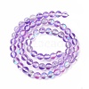 Synthetic Moonstone Beads Strands G-E573-02A-11-3