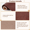 Olycraft PU Imitation Leather Fabric DIY-OC0011-96A-4