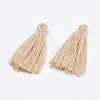 Handmade Polycotton(Polyester Cotton) Tassel Decorations OCOR-Q024-89-2