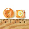Opaque Resin Imitation Food Decoden Cabochons RESI-H159-01-3