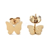 PVD Vacuum Plating 304 Stainless Steel Stud Earrings for Women EJEW-A048-48H-G-2