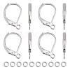 ARRICRAFT 100Pcs 304 Stainless Steel Leverback Earring Findings STAS-AR0002-37B-1