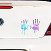 Car Decals- 1 Pcs Hand Car Hood Sticker ST-F711-1-13