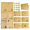 12 Sheets Stationery Paper and 6Pcs Envelope Set SCRA-PW0007-66A-1