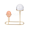 Alloy Crystal Ball Holders ODIS-WH0106-18G-1