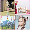 900Pcs 5 Styles Opaque & Transparent Plastic Beads KY-YW0002-26-6