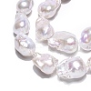 Natural Baroque Pearl Keshi Pearl Beads Strands PEAR-S019-02C-03-4