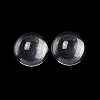 Transparent Half Round Glass Cabochons X-GGLA-R027-20mm-3