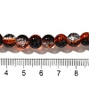 Crackle Glass Beads Strands X1-CCG-C002-8mm-02-4